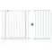 Baby Safe - Metal Safety Gate w / t 45cm Extension - White