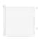 Baby Safe Retractable Mesh Gate - White