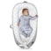 Little Story Soft Breathable Fiberfill Newborn Lounger Bed - Arrow Grey