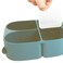 Eazy Kids Bento Lunch Box w/handle - Grey