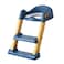 Eazy Kids Step Stool Foldable Potty Trainer Seat - Blue