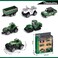 Little Story Alloy Sliding Farmer's Vehicle (6Pcs) - Multicolor