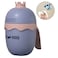 Eazy Kids Royal Baby Head Shampoo Wash Rinse Shower Mug - Purple, 500ml