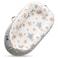 Little Story fiberfill Lounger Bed w/Feeding Pillow - Galaxy