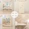 Little Story - Kids Bookshelf with 2 Toy Storage Bins - White
