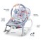 TEKNUM 3In1 Rocker/Baby Seat/Recliner with Soothing Music - Party Grey