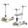 Little Story Kids Scooter w/ Ride On &amp; Push Handle - Grey