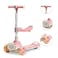 Little Story Kids Scooter w/ Ride On &amp; Push Handle - Pink