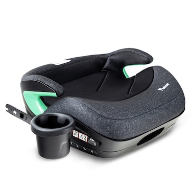 TEKNUM Car Seat I-Size Booster with 4 Reclining Mode &amp; Isofix - Grey