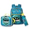 Eazy Kids 16" Set of 3 Backpack w/ Lunch Bag and Pencil Case - Gaming