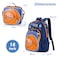 Eazy Kids 18" Set of 3 Backpack w/ Lunch Bag and Pencil Case - Basket Ball