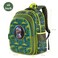 Eazy Kids School Bag w/ Pencil Case 16" - Dino Green