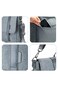 Little Story Dad's Diaper Bag w/Changing Mat &amp; Stroller Straps - Grey