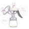 Sunveno Manual Breast Pump - White