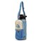 Hydrobrew  - Vacuum Insulated Travel Water Bottle w/ Sling Bag, 950ml, Blue