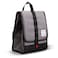 Eazy Kids Lunch Bag &ndash; Insulated, Foldable &amp; Stylish (Grey &amp; Black)

