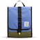 Eazy Kids Lunch Bag &ndash; Insulated, Foldable &amp; Stylish (Blue &amp; Olive)
