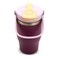 Hydrobrew Vacuum Insulated Tumbler w/ handle, 500ml Purple