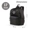 HYDROBREW 17" Backpack - Black
