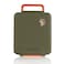 Eazy Kids Jumbo Bento Lunch Box w/ Thermos &amp; Dip Jar- Green