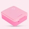 Eazy Kids Jumbo Bento Lunch Box w/ Thermos &amp; Dip Jar- Pink