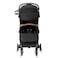 Teknum Travel EXPLORER 2 Auto Fold Stroller  with Grey Dad's Diaper Hand Bag - Black