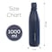 Eazy Kids Steel Water Bottle, 1L Blue