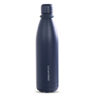 Eazy Kids Steel Water Bottle, 1L Blue