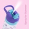 Eazy Kids -Tritan Water Bottle W/ Spray 500ml - Purple
