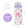 Eazy Kids -Muffin Tritan Water Bottle W/ Spray 500ml - Purple