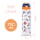 Eazy Kids -Basket Ball Tritan Water Bottle W/ Spray 750ml - Blue