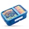 Nova Kids 2 Compartment Bento Lunch Box - Racer Blue