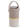 HYDROBREW Double Decker Stainless Steel Lunch Box w/ Folding Spork - Grey