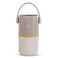 HYDROBREW Double Decker Stainless Steel Lunch Box w/ Folding Spork - Grey