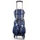 Eazy Kids 18" Set of 4 Backpack w/ 4 Wheel Trolley, Lunch Bag and Pencil Case - Basket Ball