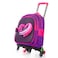 Eazy Kids School Bag 16" w/ Trolley - Love &amp; Hugs Purple