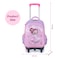 Nova Kids 3D School Bag w/ Trolley - Ballerina Pink, 16.5