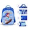 Nova Kids 3D School Bag w/ Trolley - Skater Blue, 16.5