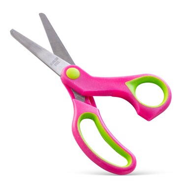 Eazy Kids School Scissors for Kids &ndash; Pink