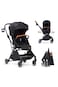 TEKNUM Compacto Auto Fold 360&deg;  Reversible Stroller - Black