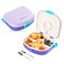 HYDROBREW 18" Backpack w/ Bento Lunch Box - Purple