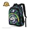 Eazy Kids 17" Set of 5 Backpack w/ Water Bottle, Lunch Box, Lunch Bag and Pencil Case - T-Rex