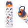 Eazy Kids 18" Set of 4 Backpack w/ Water Bottle, Lunch Bag and Pencil Case - Basket Ball