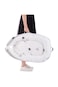 Little Story Soft Breathable Fiberfill Newborn Lounger Bed - Galaxy