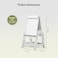 Little Story Double Sided Drawing Board - White