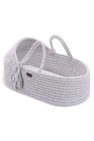TEKNUM Moses Rope Basket - Grey