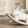TEKNUM 5-in-1 Rocking Horse/Push Car/Balance Bike - White