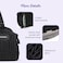 Little Story Elva Diaper Bag with Stroller Straps - Black