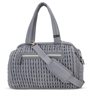 Little Story Elva Diaper Bag with Stroller Straps - Grey
