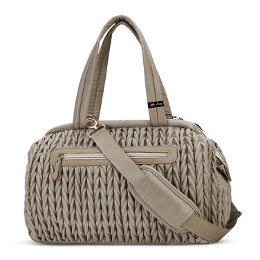 Little Story Elva Diaper Bag with Stroller Straps - Beige